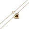 Collier Collier, "Coeur", or jaune, oeil de tigre, diamants. 58 Facettes 32611
