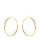 Yellow gold hoop earrings 58 Facettes