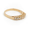 Bague 52 Bague Demi alliance Or jaune Diamant 58 Facettes 1718449CN