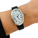 Watch Cartier watch model "Baignoire" in white gold on leather. 58 Facettes 31175
