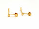 Boucles d'oreilles Boucles d'oreilles Pendants Or jaune Diamant 58 Facettes 760707CN