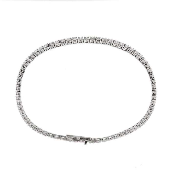 Broche Bracelet tennis diamants 3,40 ct 58 Facettes 6280