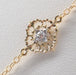 Bracelet Bracelet diamants ors jaune et blanc arabesques 58 Facettes BG206
