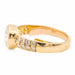 Ring 62 Solitaire Ring Yellow Gold Diamond 58 Facettes 2455612CN