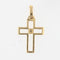 Pendentif Croix diamant et or 58 Facettes 16-229