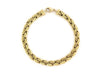 Twisted mesh curb bracelet bracelet in 18k yellow gold 58 Facettes 254718