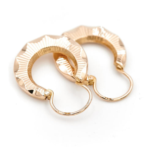 Boucles d'oreilles Boucles d'oreilles Or jaune 58 Facettes 1907925CN