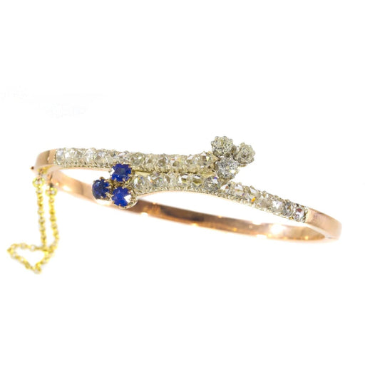 Bracelet Bracelet diamant et saphir 58 Facettes 21182-0525
