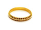 Bague 54 Bague Alliance Or jaune 58 Facettes 1168932CD