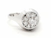 Bague 54 Bague Or blanc Diamant 58 Facettes 00779CN