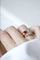 Bague Bague Tank tourmaline rose et diamants 58 Facettes
