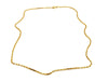 Necklace Cable link necklace Yellow gold 58 Facettes 1667989CN