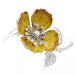 Boucheron brooch - brooch, Eglantine, enamel and diamonds. 58 Facettes 32504