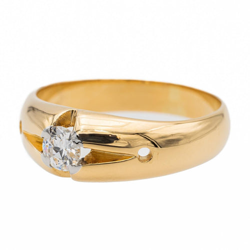 Bague 60 Bague Solitaire Or jaune Diamant 58 Facettes 2397515CN
