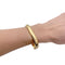 Bracelet Bracelet semi rigide or jaune. 58 Facettes 32154