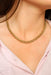 Necklace Palm chain necklace Yellow gold 58 Facettes 2259657CN