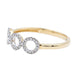 Bague 54 Bague Or jaune diamant 58 Facettes 2329116CN