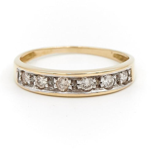 Bague 54 Bague Alliance Or jaune Diamant 58 Facettes 1875619CN
