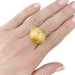 Ring 59 Lalaounis ring, “Ruche”, in yellow gold. 58 Facettes 32112