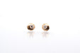 Earrings Diamond stud earrings in yellow gold 58 Facettes 25501a