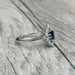 Ring Marguerite sapphire diamond ring 58 Facettes 241