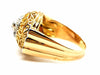 Ring 60 Art Deco Ring Yellow Gold Diamond 58 Facettes 1523672CN