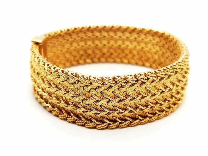 Bracelet Gay Frères Bracelet Manchette Or jaune 58 Facettes 1655177CN