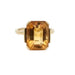 Bague 53 Bague Or jaune Citrine 58 Facettes REF2373-95