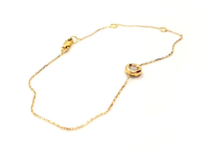 Bracelet Bracelet Or rose Diamant 58 Facettes 579014RV