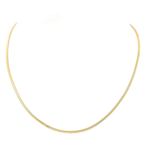 Collier Collier Maille miroir Or jaune 58 Facettes 2217574CN