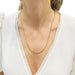 O.J.Perrin Chain Necklace in yellow gold. 58 Facettes 32995