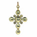 Pendentif Diamant, croix d'or 58 Facettes 22332-0140