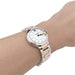Watch Cartier watch, "Ballon Bleu de Cartier", steel, pink gold, diamonds. 58 Facettes 33435