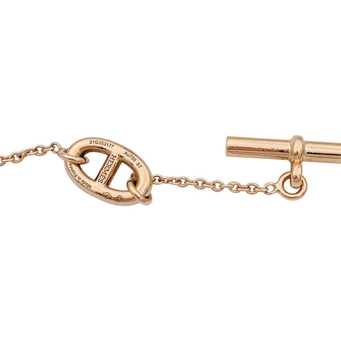 Bracelet Bracelet Hermès, "Frandole", or rose. 58 Facettes 32781