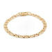Bracelet Navy mesh bracelet Yellow gold 58 Facettes 1696359CN