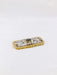 Brooch Brooch plate in gold, diamonds and oval sapphire 58 Facettes J297