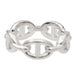 Ring 55 Hermès Anchor Chain Ring Silver 58 Facettes 2804220CN
