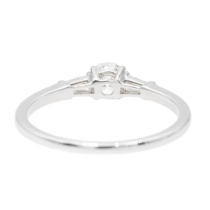 Bague 53 Bague Solitaire Or blanc Diamant 58 Facettes 2708408CN