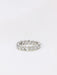 Bague Alliance américaine diamants navette 2,55 ct 58 Facettes J55