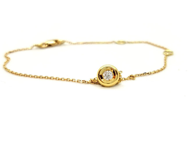 Bracelet Bracelet Or jaune Diamant 58 Facettes 579011RV
