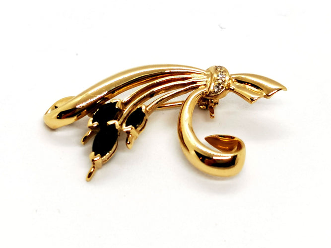 Broche Broche Or jaune Diamant 58 Facettes 1141229CD