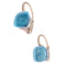 Boucles d'oreilles Boucles d'oreilles Pomellato, "Nudo Classic" topaze bleue, deux ors. 58 Facettes 32850