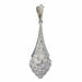 Pendant Art Deco diamond pendant 58 Facettes 23283-0130