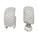 Earrings Cartier “Lakarda” earrings in white gold, diamonds. 58 Facettes 31541