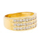 Bague 56 Bague Bandeau Or jaune Diamant 58 Facettes 2303354CN