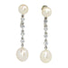 Boucles d'oreilles Boucles d'oreilles diamant et perle 58 Facettes 16046-0031