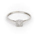 Ring 50.5 Alliance Ring White Gold Diamond 58 Facettes 1599610CN