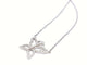Collier Collier Or blanc Diamant 58 Facettes 06234CD