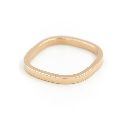 Bague 52 Dinh Van Bague Alliance Carré Or jaune 58 Facettes 2025280CN