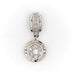 White Gold Diamond Pendant Necklace 58 Facettes 2024920CN
